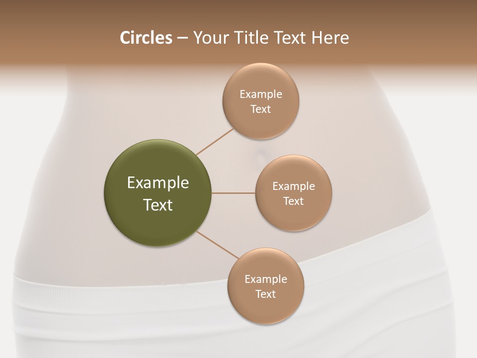 Perfect Cellulite Waist PowerPoint Template