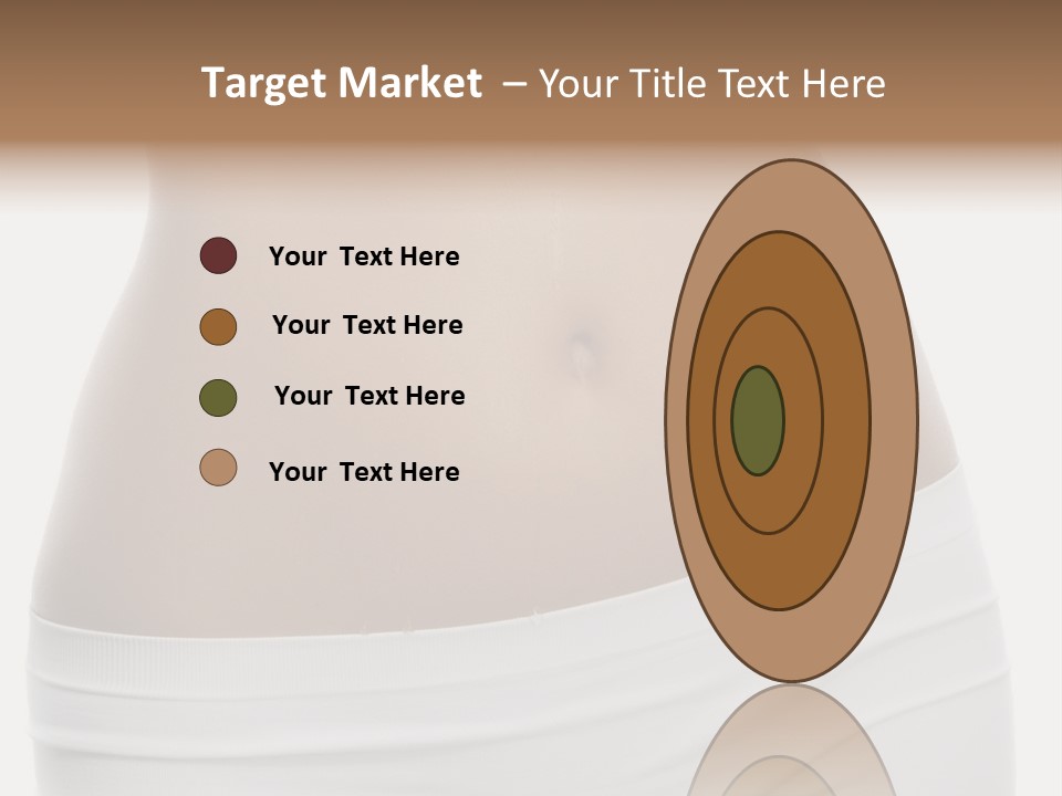 Perfect Cellulite Waist PowerPoint Template