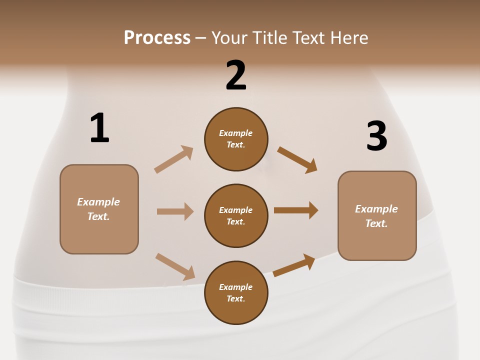 Perfect Cellulite Waist PowerPoint Template