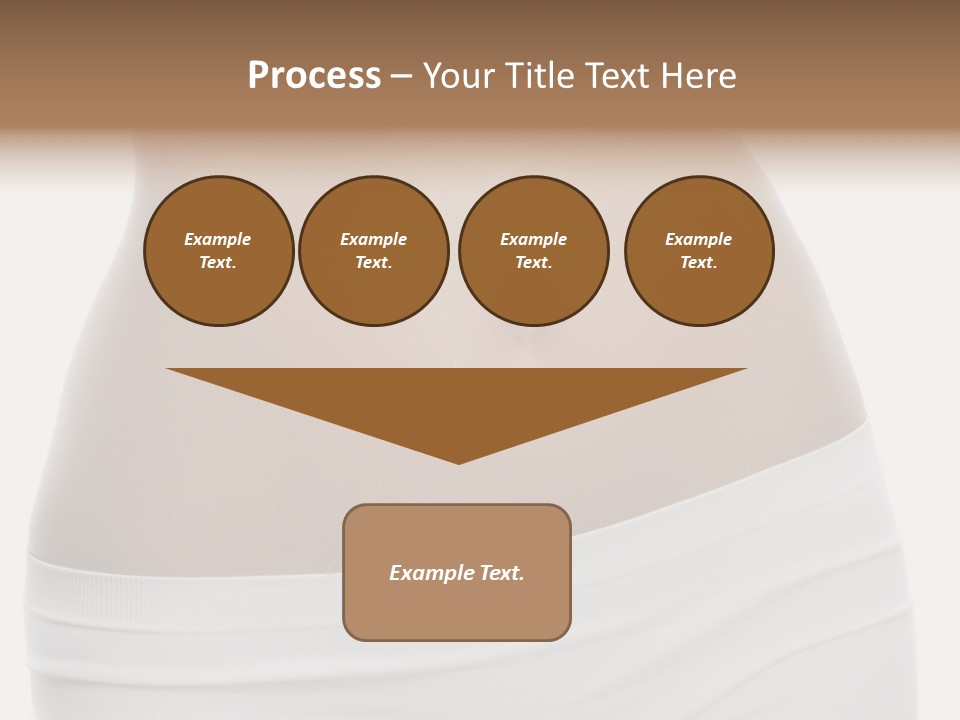 Perfect Cellulite Waist PowerPoint Template