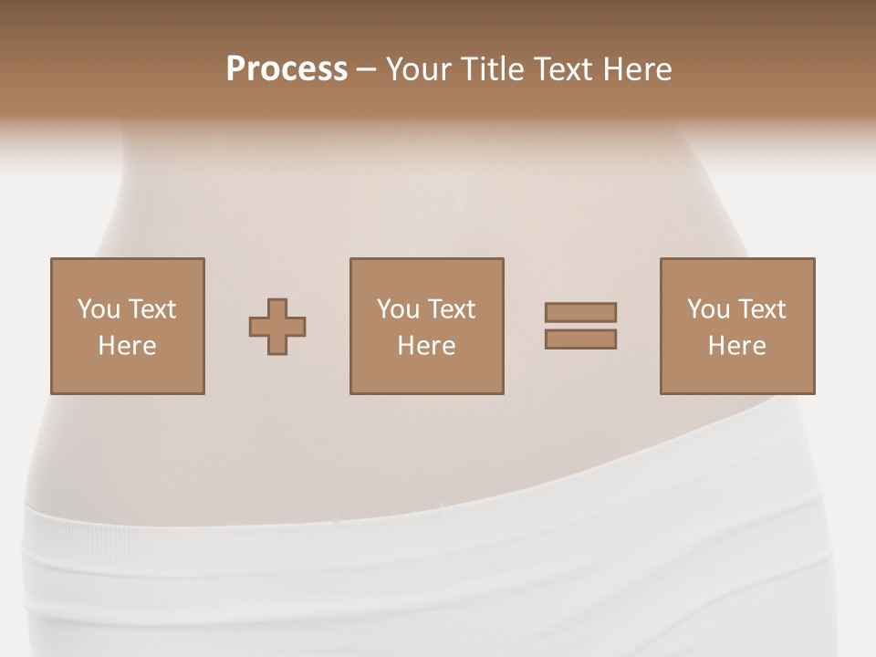 Perfect Cellulite Waist PowerPoint Template