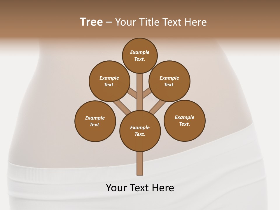 Perfect Cellulite Waist PowerPoint Template