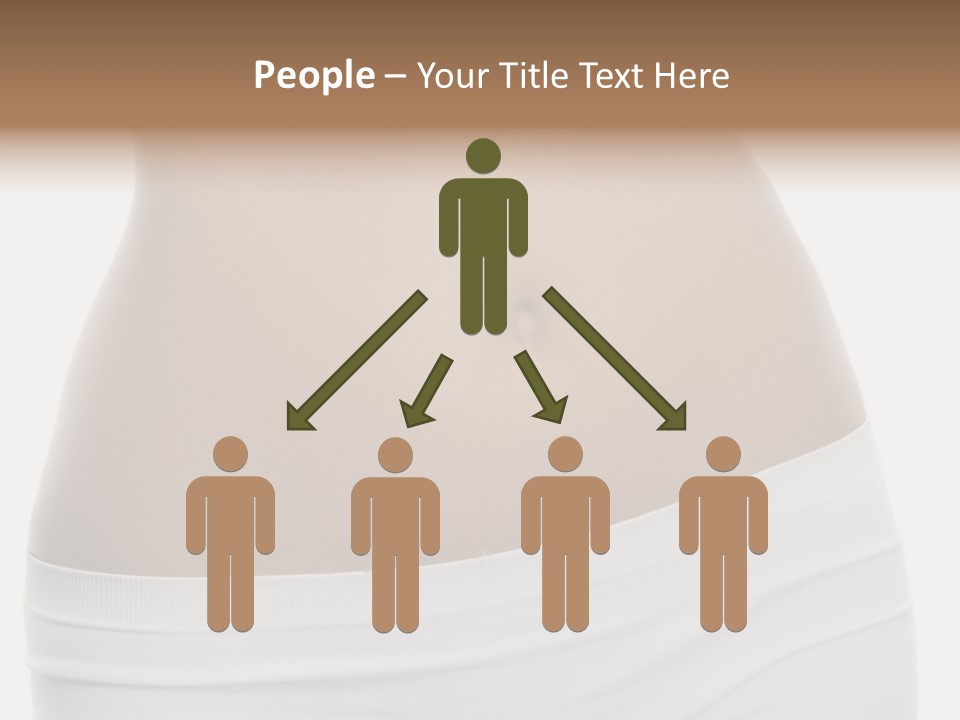 Perfect Cellulite Waist PowerPoint Template