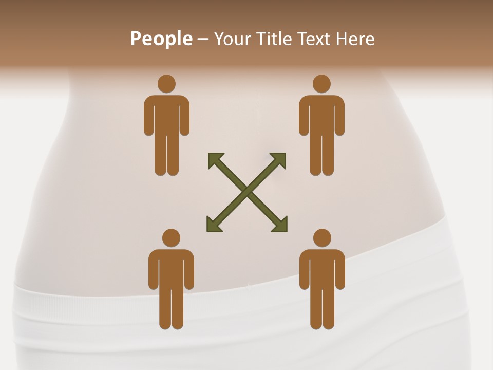 Perfect Cellulite Waist PowerPoint Template