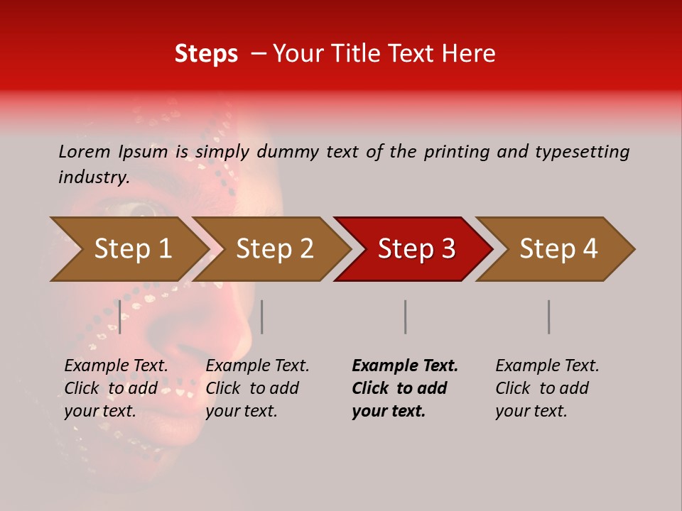 Beauty Hip Girl PowerPoint Template