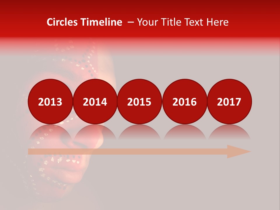 Beauty Hip Girl PowerPoint Template