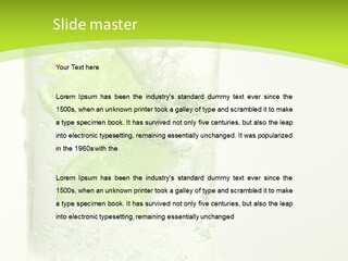 Weightloss Waistline Fit PowerPoint Template