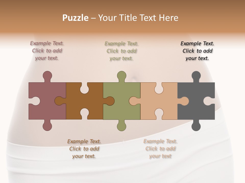 Fit Beauty Sport PowerPoint Template