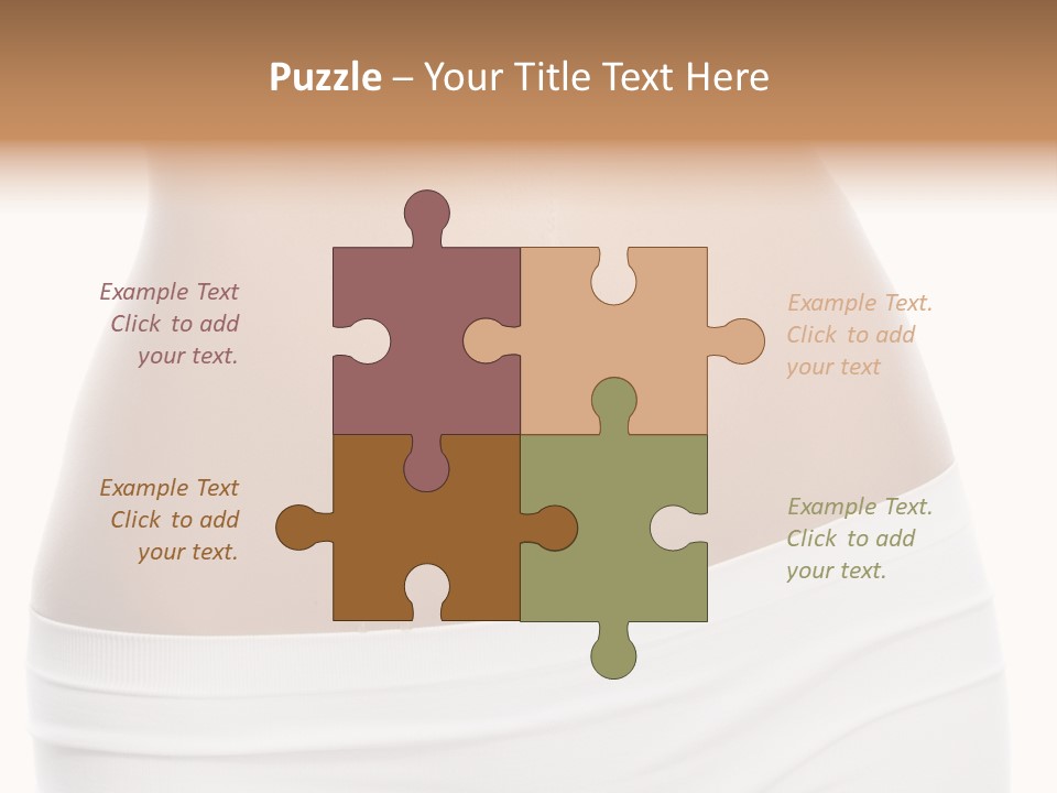 Fit Beauty Sport PowerPoint Template