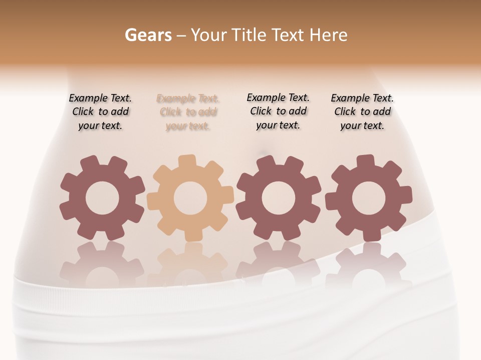 Fit Beauty Sport PowerPoint Template