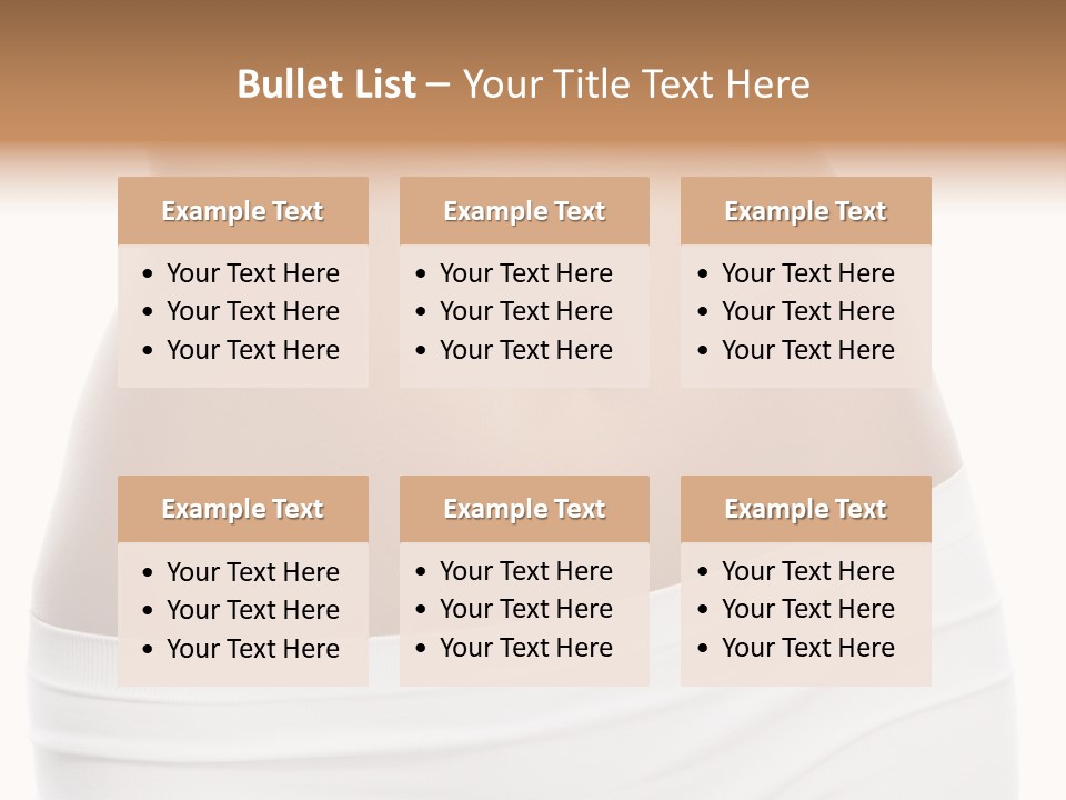 Fit Beauty Sport PowerPoint Template