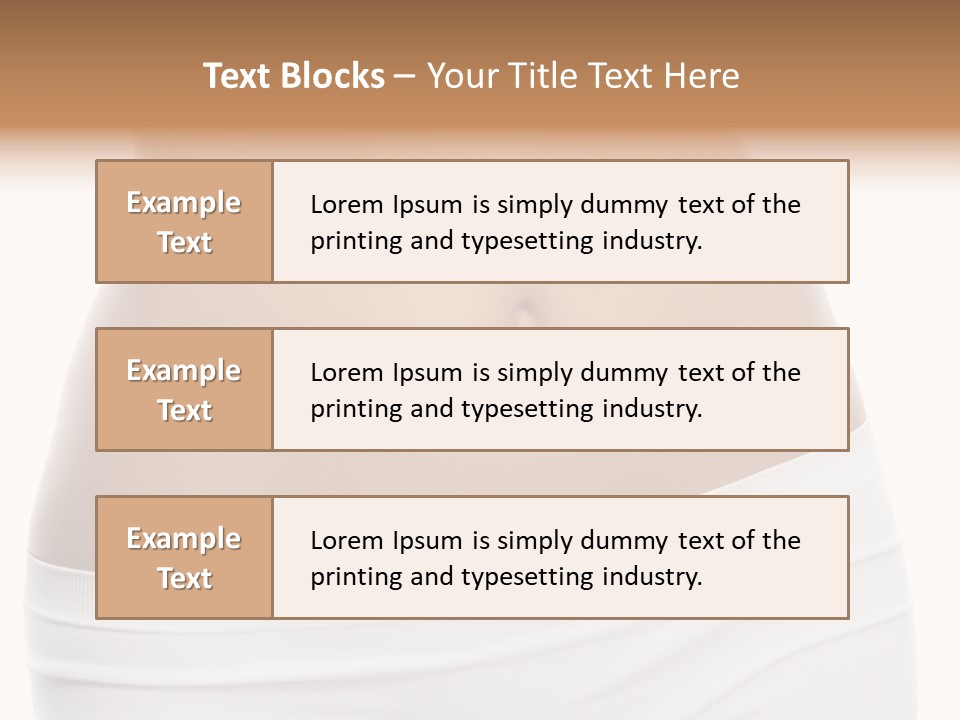 Fit Beauty Sport PowerPoint Template