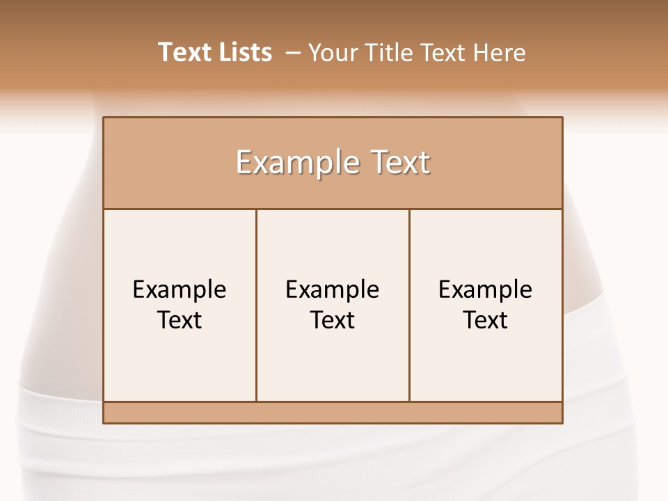 Fit Beauty Sport PowerPoint Template