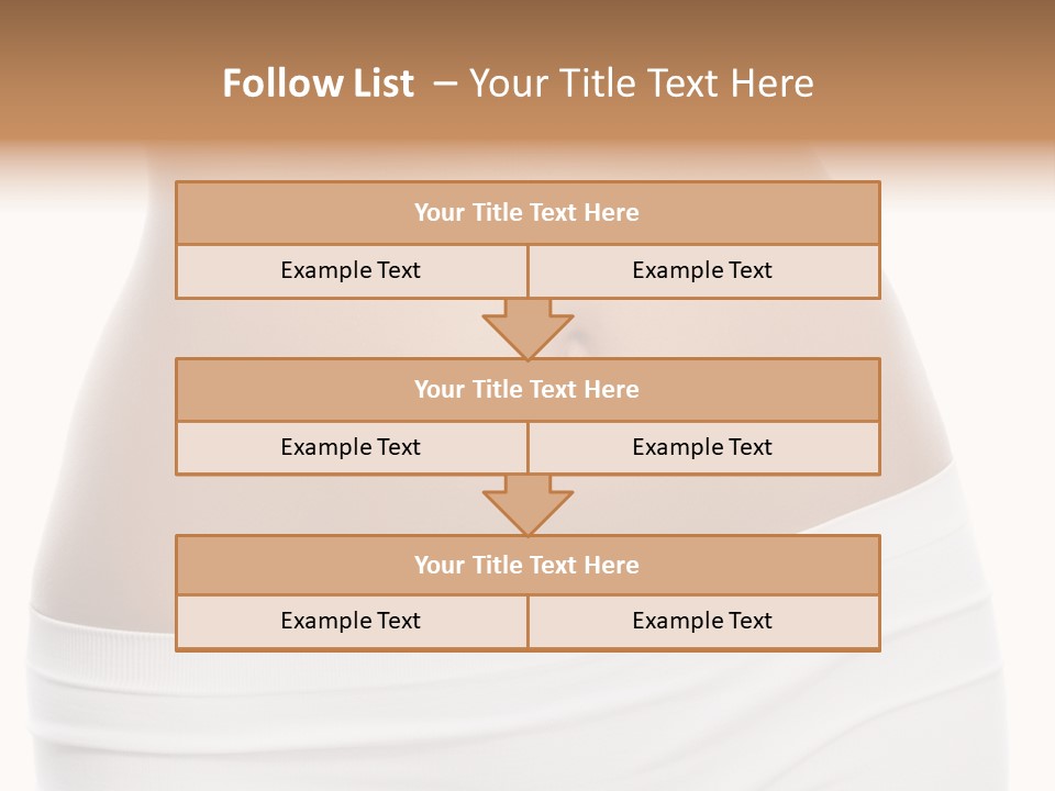 Fit Beauty Sport PowerPoint Template