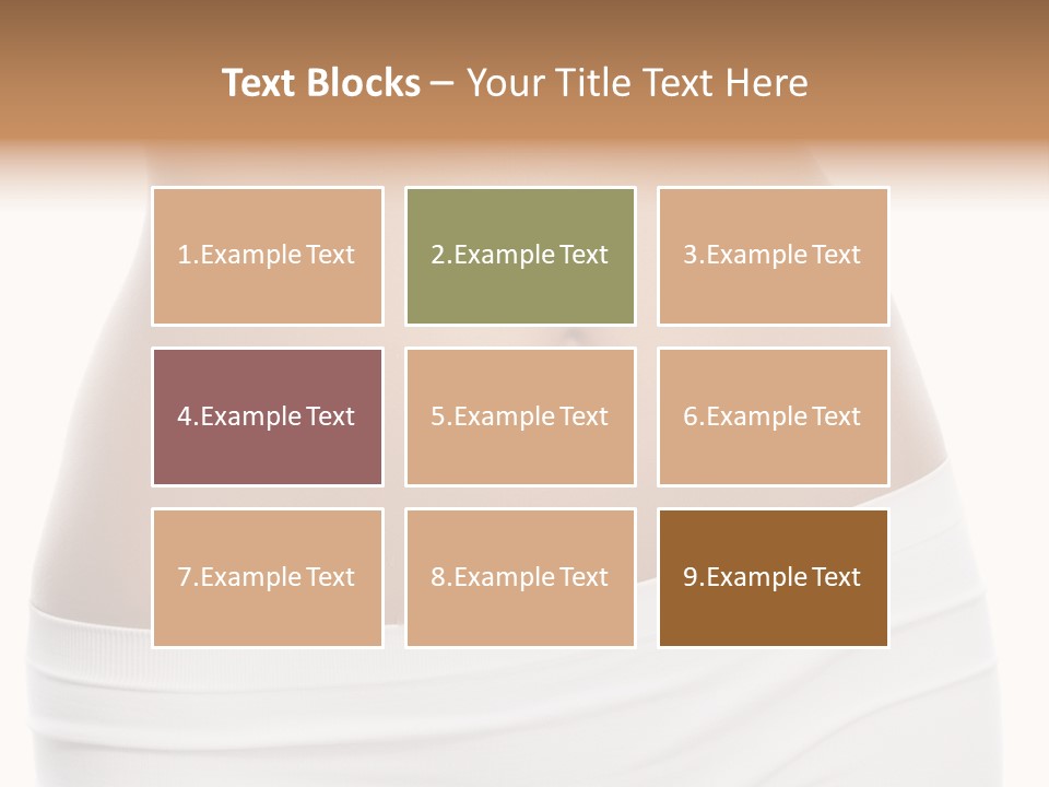 Fit Beauty Sport PowerPoint Template