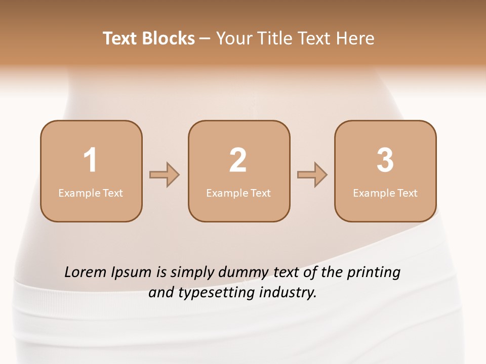 Fit Beauty Sport PowerPoint Template