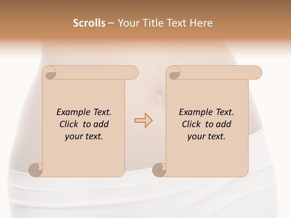 Fit Beauty Sport PowerPoint Template
