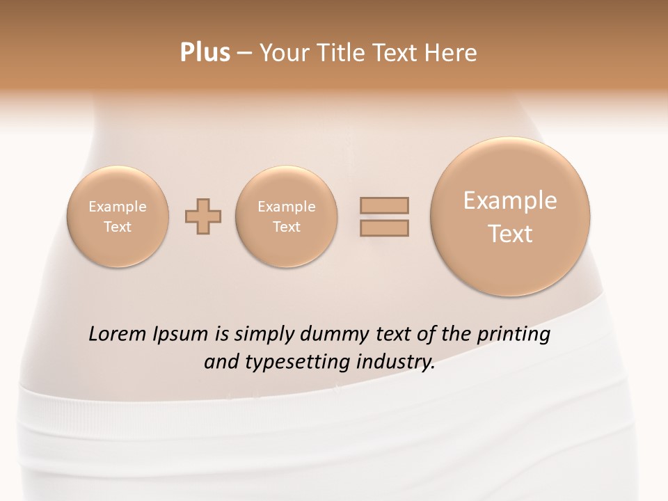 Fit Beauty Sport PowerPoint Template