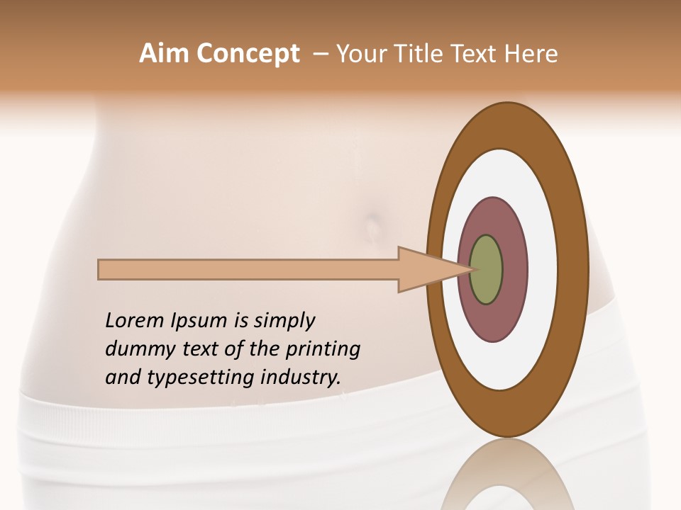 Fit Beauty Sport PowerPoint Template