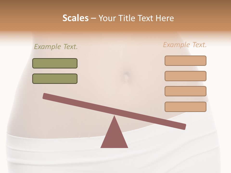 Fit Beauty Sport PowerPoint Template