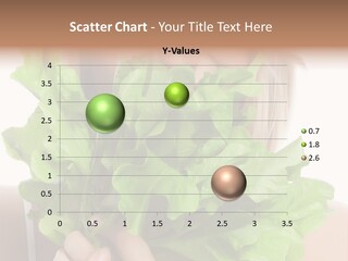 Beautiful Vegetable Cosmetics PowerPoint Template