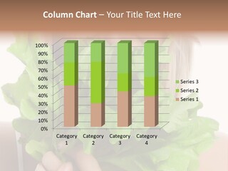 Beautiful Vegetable Cosmetics PowerPoint Template