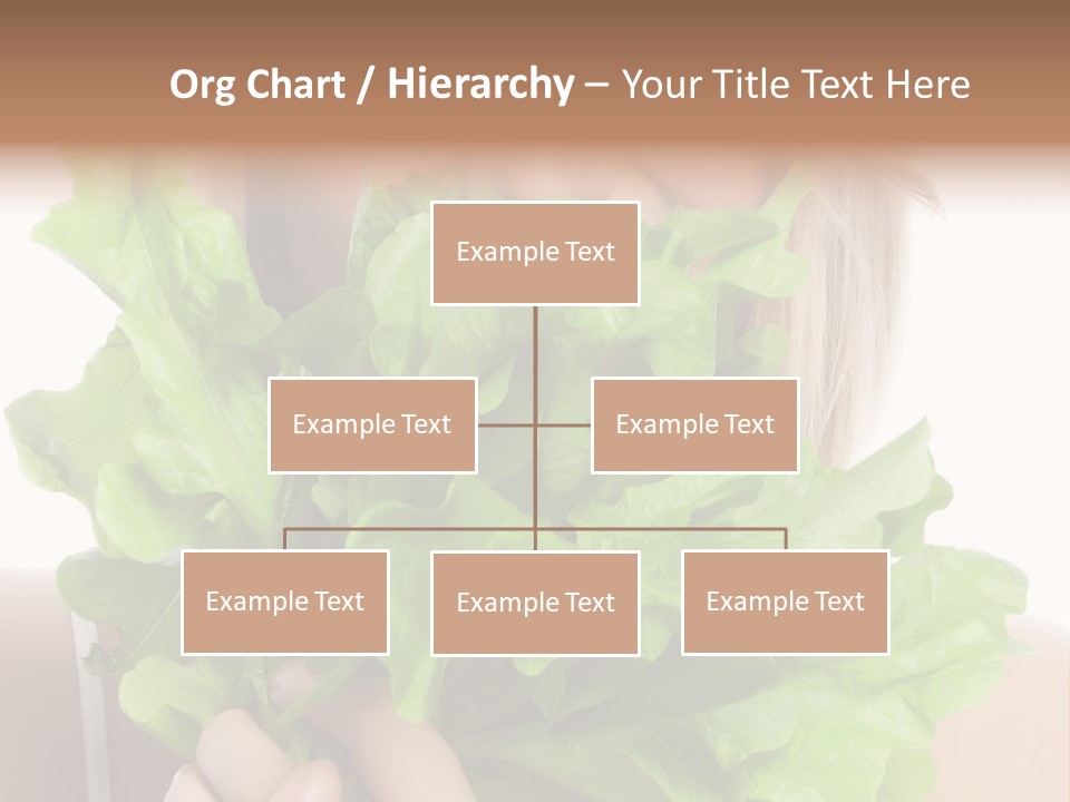 Beautiful Vegetable Cosmetics PowerPoint Template