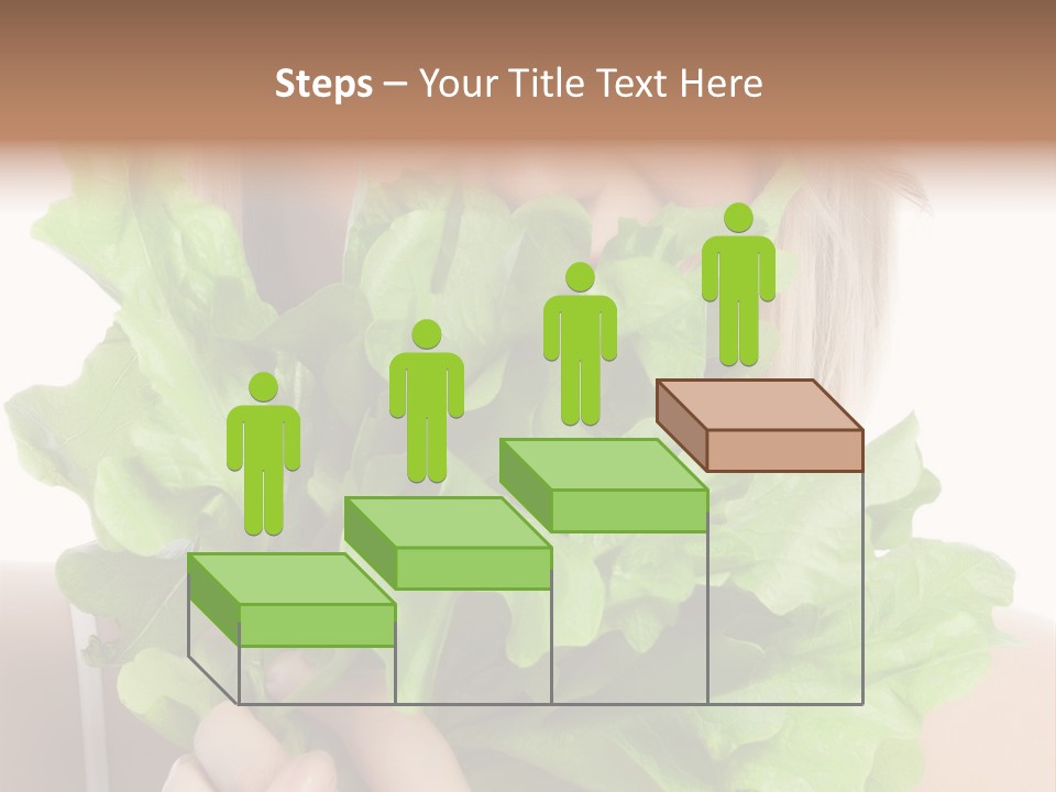 Beautiful Vegetable Cosmetics PowerPoint Template