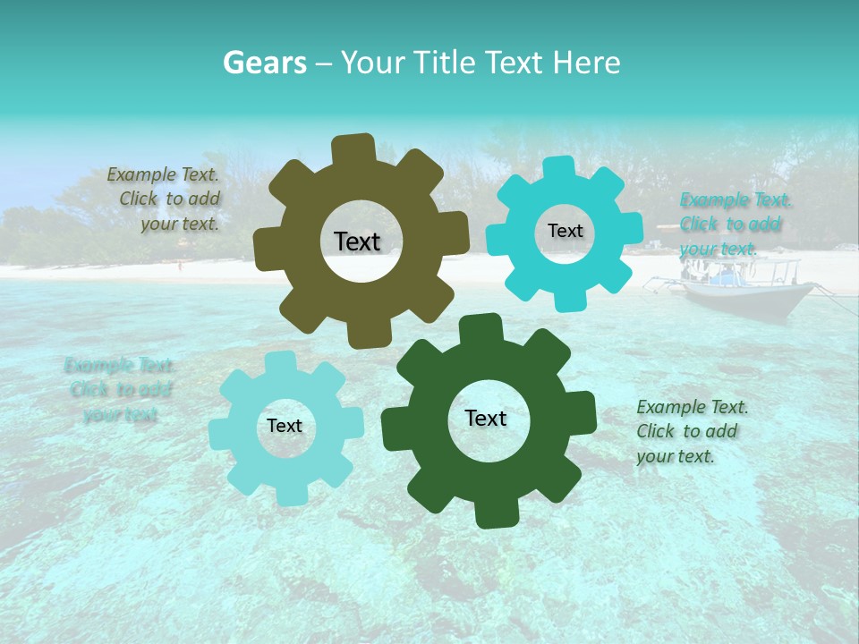 Paradise Nature Meno PowerPoint Template