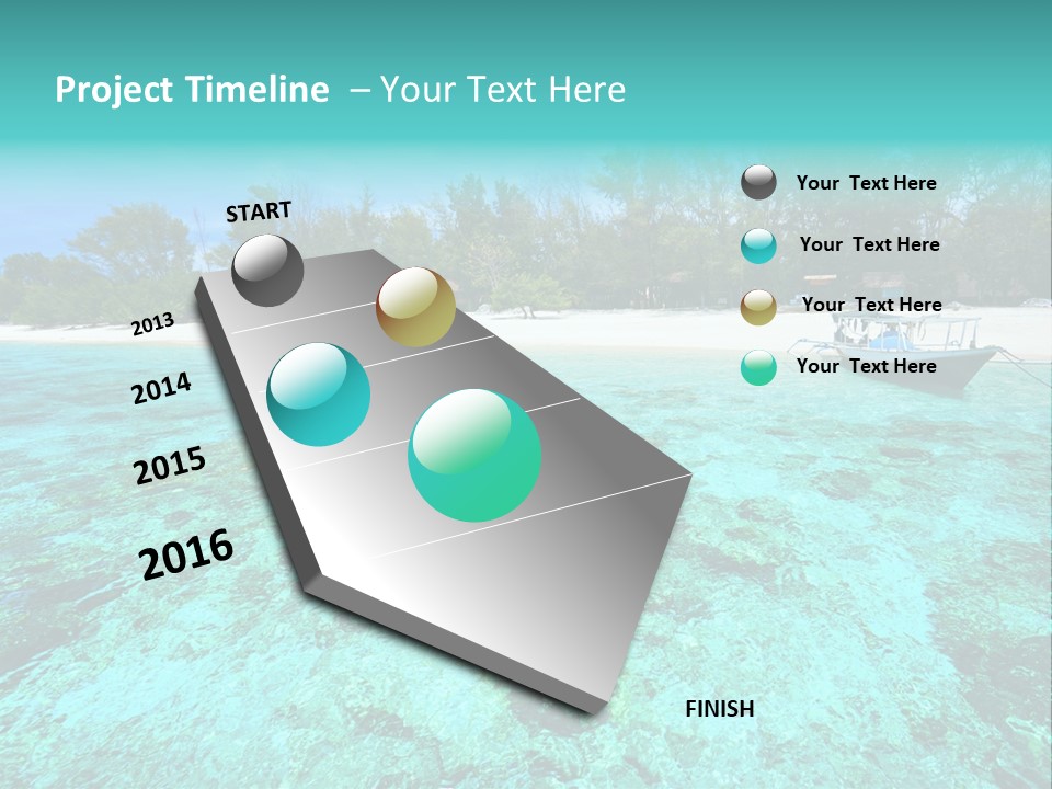 Paradise Nature Meno PowerPoint Template