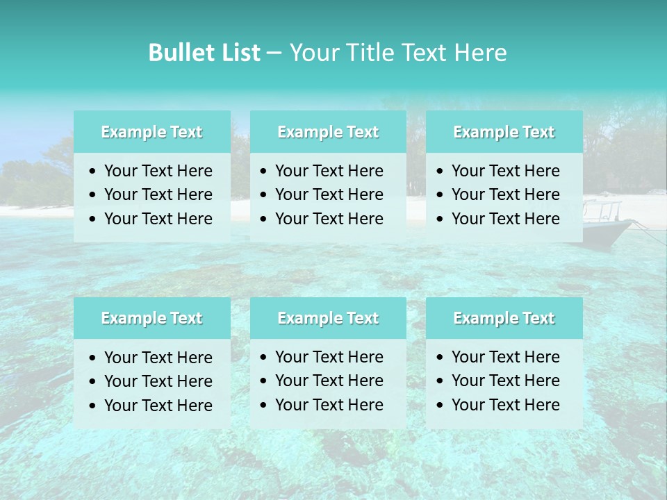 Paradise Nature Meno PowerPoint Template