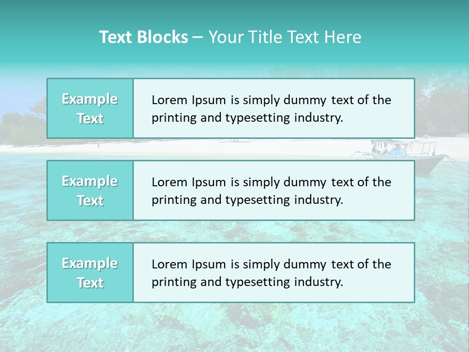 Paradise Nature Meno PowerPoint Template