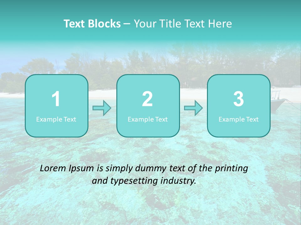 Paradise Nature Meno PowerPoint Template