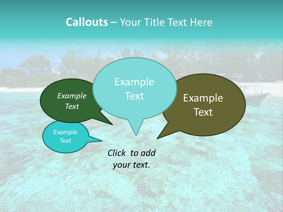 Paradise Nature Meno PowerPoint Template