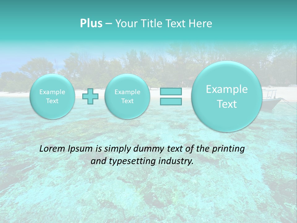 Paradise Nature Meno PowerPoint Template