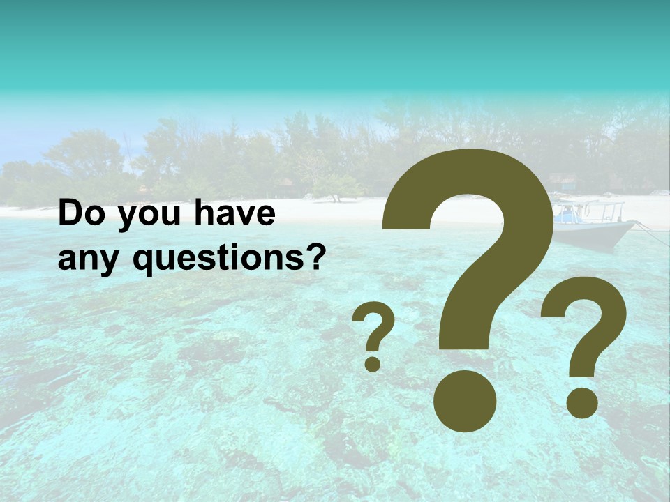 Paradise Nature Meno PowerPoint Template