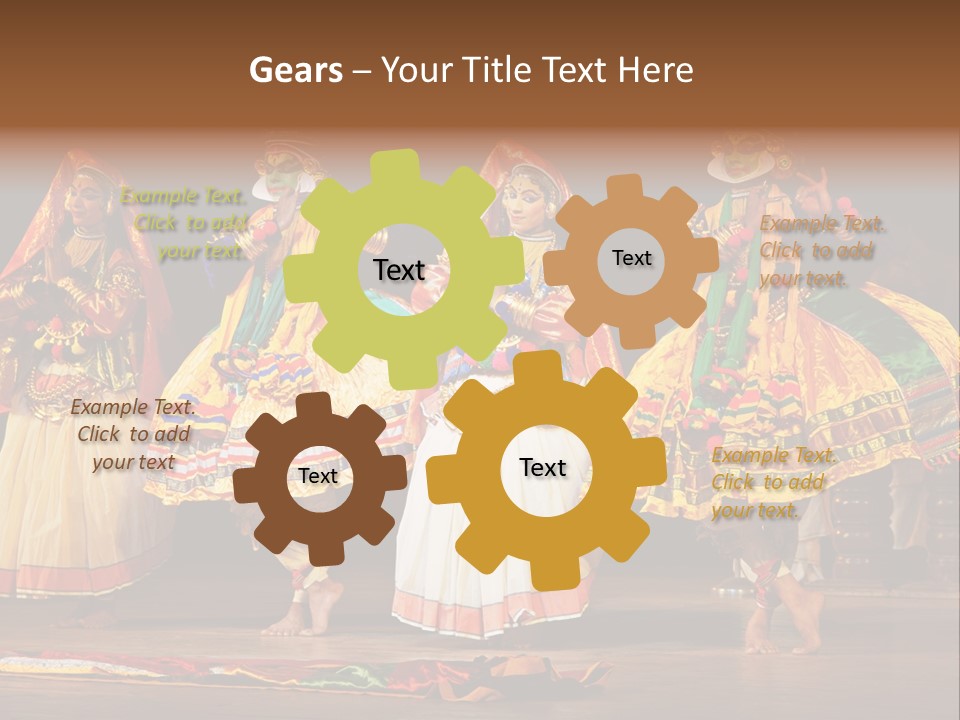 Play Dancer Festival PowerPoint Template