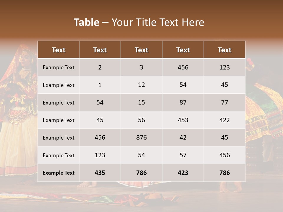 Play Dancer Festival PowerPoint Template