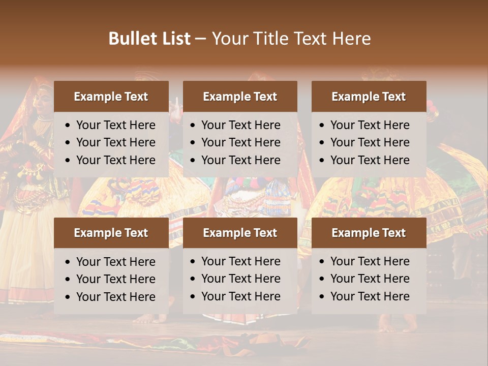 Play Dancer Festival PowerPoint Template