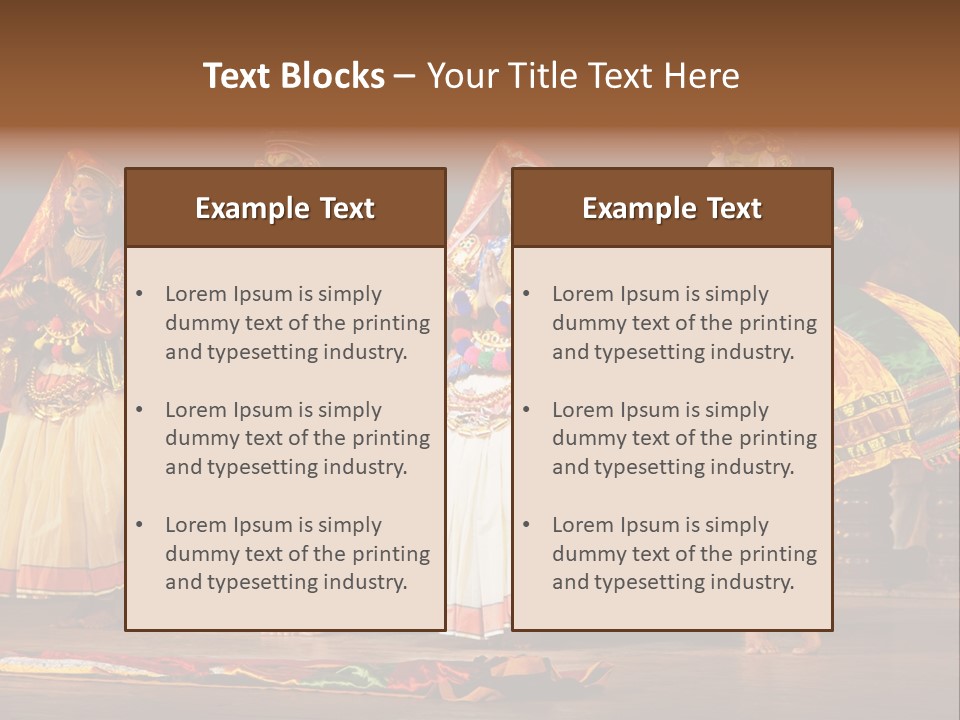 Play Dancer Festival PowerPoint Template