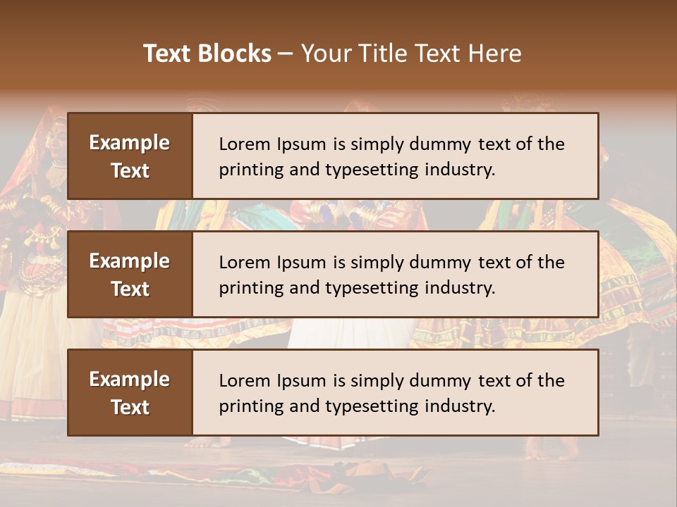 Play Dancer Festival PowerPoint Template