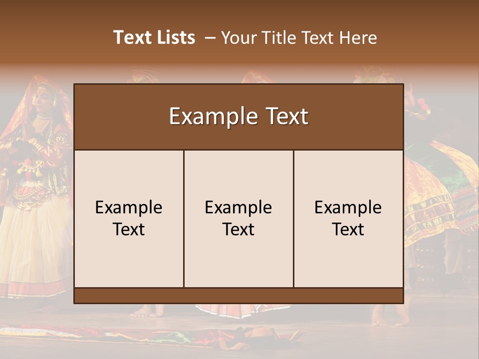 Play Dancer Festival PowerPoint Template