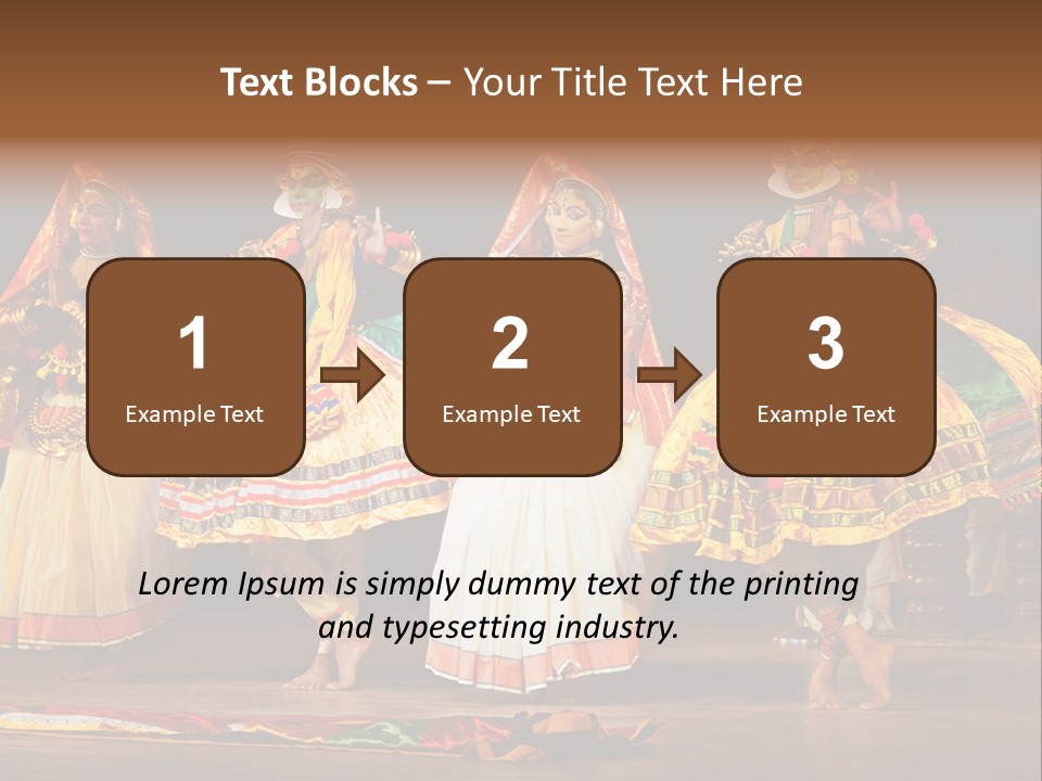 Play Dancer Festival PowerPoint Template