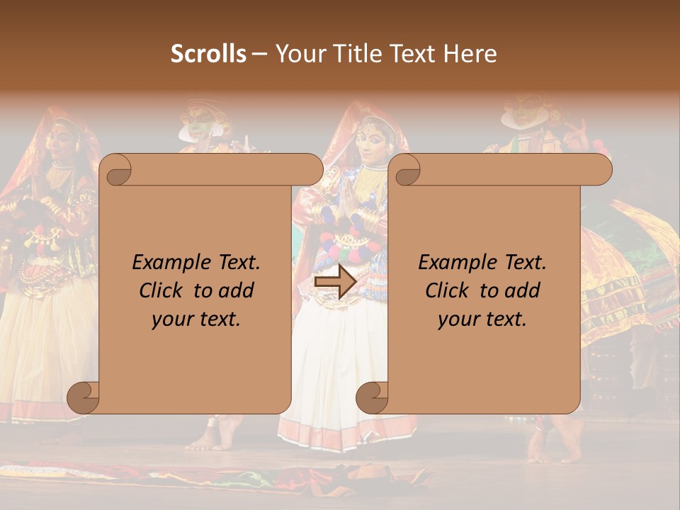 Play Dancer Festival PowerPoint Template