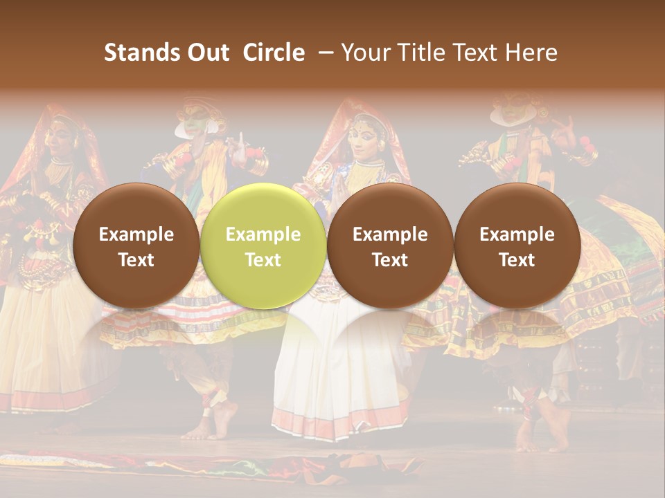 Play Dancer Festival PowerPoint Template