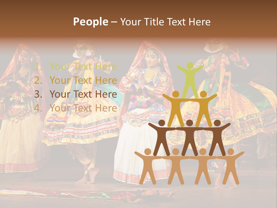 Play Dancer Festival PowerPoint Template