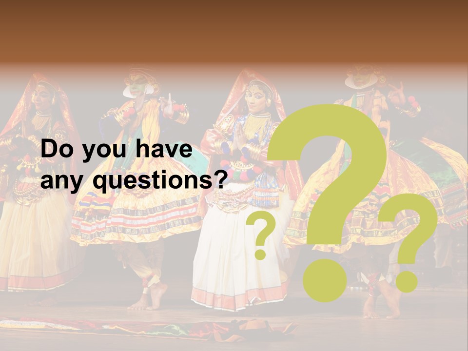 Play Dancer Festival PowerPoint Template