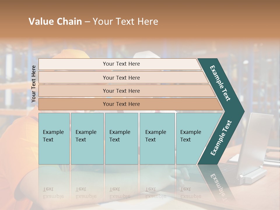 Pallet Logistics Crate PowerPoint Template
