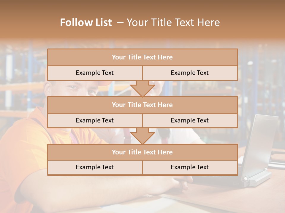 Pallet Logistics Crate PowerPoint Template