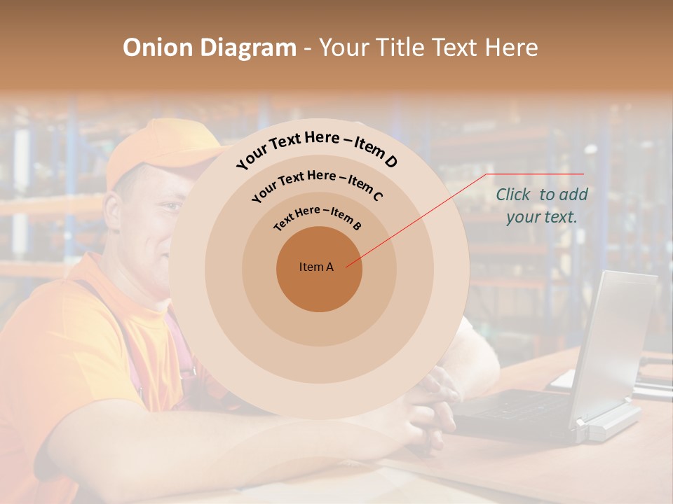 Pallet Logistics Crate PowerPoint Template